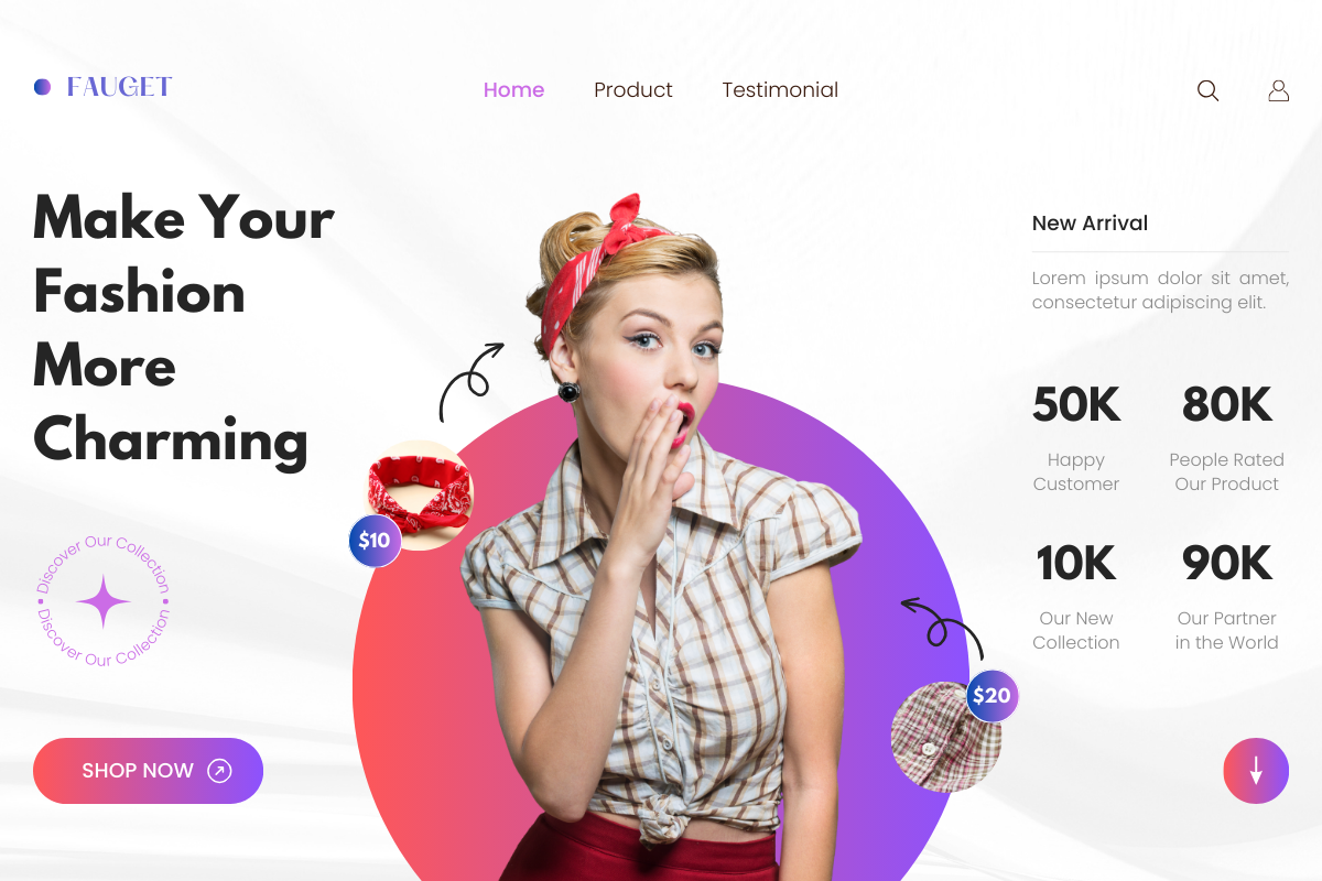 Gradient-Red-Purple-Modern-Fashion-Store-Website