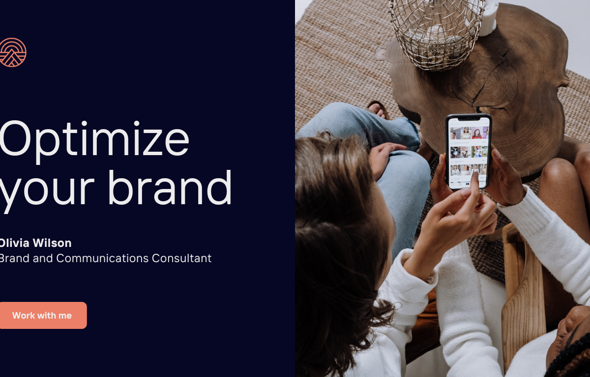Optimize your brand